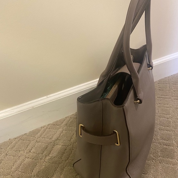 Coach pewter leather satchel - Picture 8 of 16